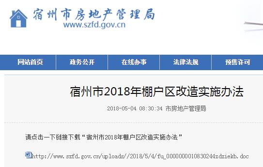 宿州棚改最新动态，2017年更新消息全面解读，宿州棚改最新动态解读，2017年更新消息全面梳理